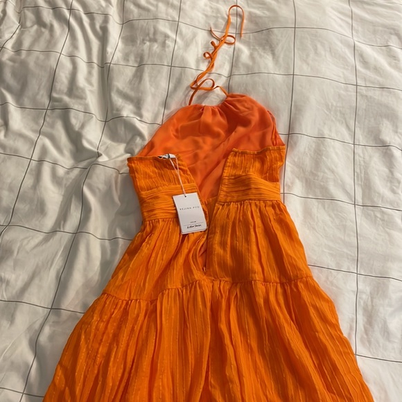 & OTHER STORIES X REJINA PYO
Mulberry Silk Halter Midi Dress - Picture 4 of 4